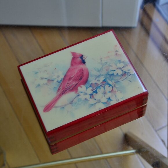 Vintage Ruege Wooden Music Box I'd like to teach the world to sing - Picture 1 of 8